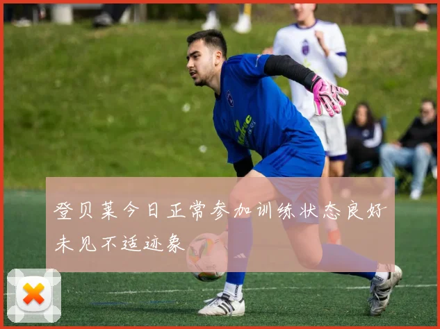 登贝莱今日正常参加训练状态良好未见不适迹象